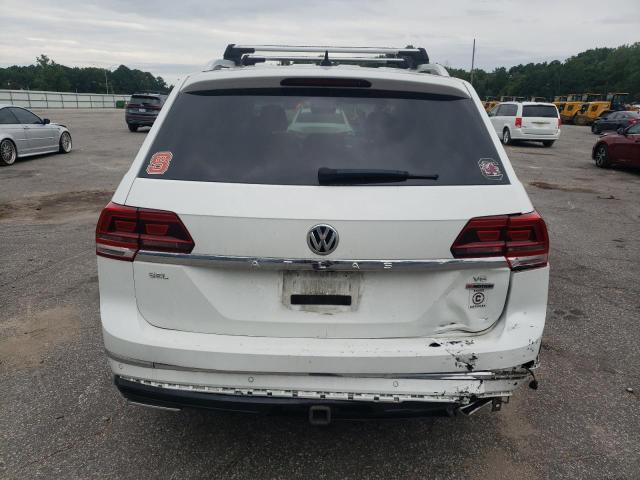 1V2RR2CA0JC557583 - 2018 VOLKSWAGEN ATLAS SEL WHITE photo 6