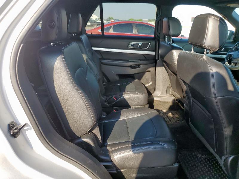 1FM5K7D82HGD12134 - 2017 FORD EXPLORER XLT ვერცხლისფერი ფოტო 11