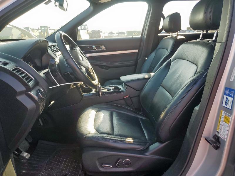 1FM5K7D82HGD12134 - 2017 FORD EXPLORER XLT ვერცხლისფერი ფოტო 7