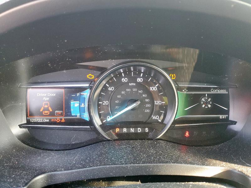 1FM5K7D82HGD12134 - 2017 FORD EXPLORER XLT ვერცხლისფერი ფოტო 9