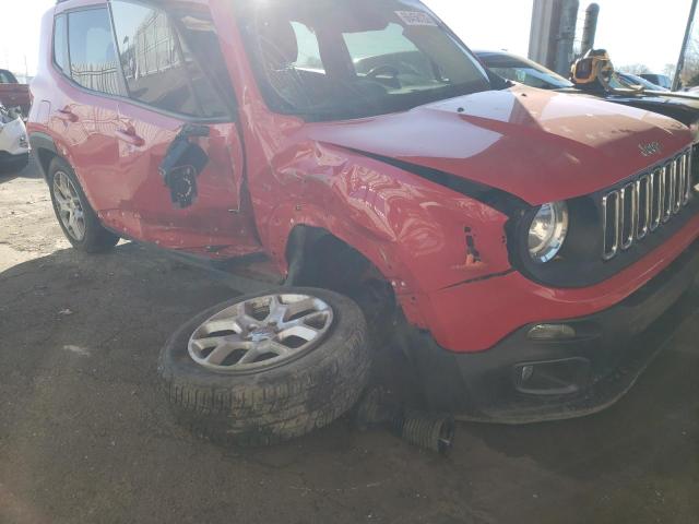 ZACCJBBT9FPB80093 - 2015 JEEP RENEGADE LATITUDE RED photo 9