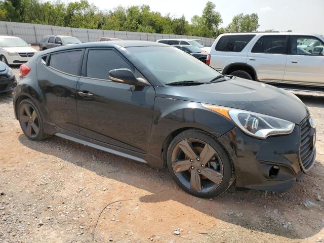 KMHTC6AE8FU234658 - 2015 HYUNDAI VELOSTER TURBO BLACK photo 4