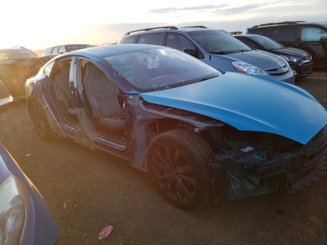 5YJSA1E2XGF120440 - 2016 TESLA MODEL S Синій фото 4