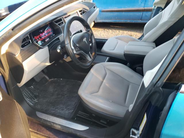 5YJSA1E2XGF120440 - 2016 TESLA MODEL S Синій фото 7