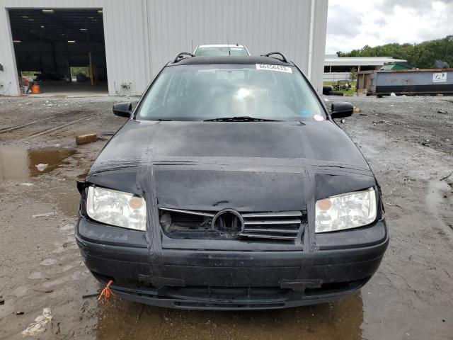 WVWSL61J24W156635 - 2004 VOLKSWAGEN JETTA GLS BLACK photo 5