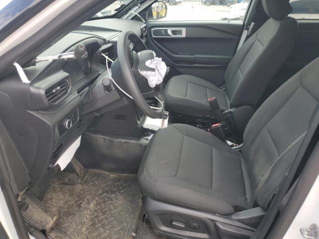 1FM5K8AB8RGA48747 - 2024 FORD EXPLORER POLICE INTERCEPTOR თეთრი ფოტო 7