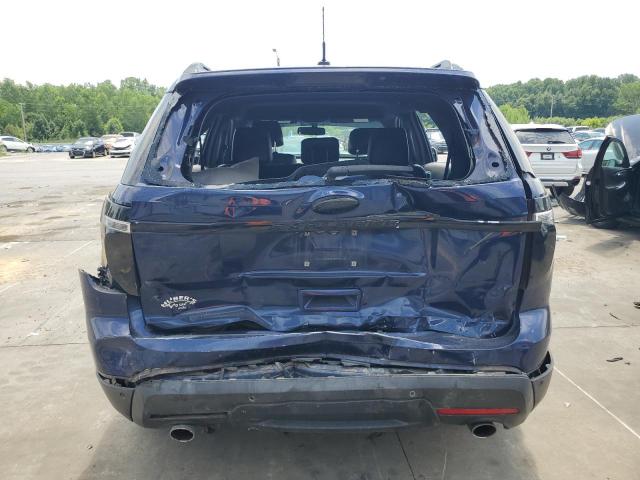 1FMHK7F80BGA61521 - 2011 FORD EXPLORER LIMITED BLUE photo 6