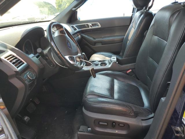 1FMHK7F80BGA61521 - 2011 FORD EXPLORER LIMITED BLUE photo 7