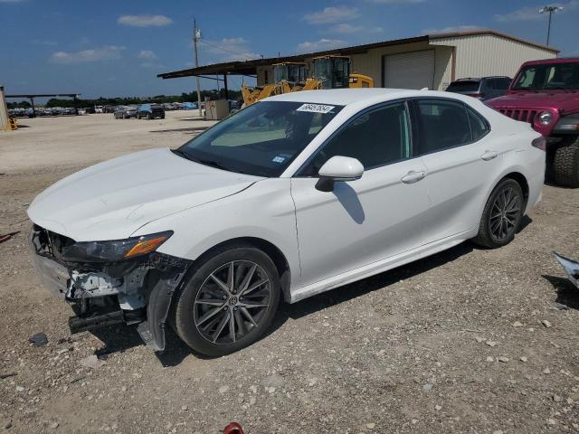 4T1G11AK8PU722347 - 2023 TOYOTA CAMRY SE NIGHT SHADE WHITE photo 1