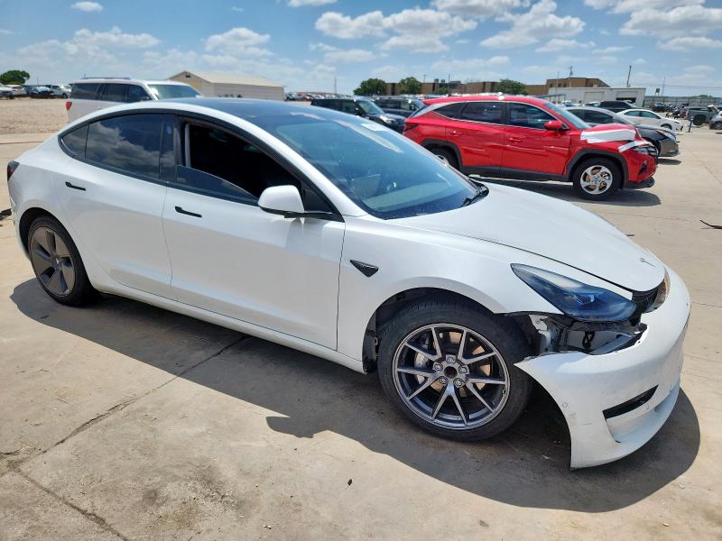 5YJ3E1EA8MF100344 - 2021 TESLA MODEL 3 Սպիտակ լուսանկար 4