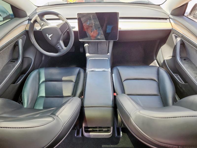 5YJ3E1EA8MF100344 - 2021 TESLA MODEL 3 Սպիտակ լուսանկար 8