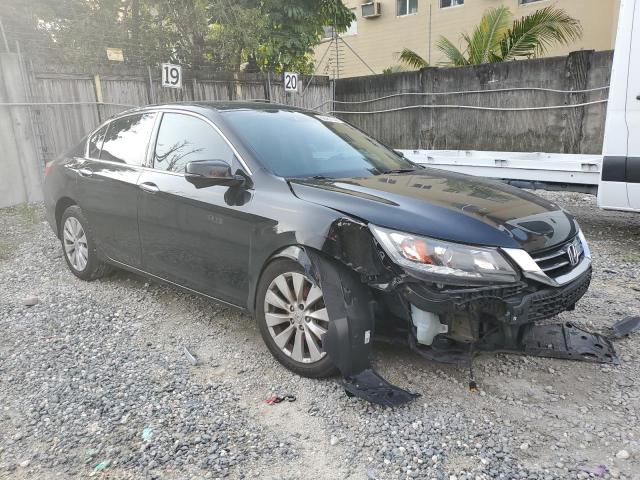 1HGCR3F87EA036854 - 2014 HONDA ACCORD EXL BLACK photo 4