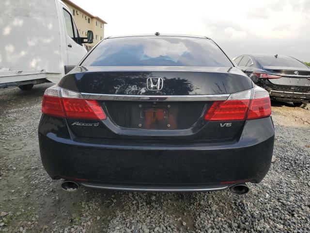 1HGCR3F87EA036854 - 2014 HONDA ACCORD EXL BLACK photo 6