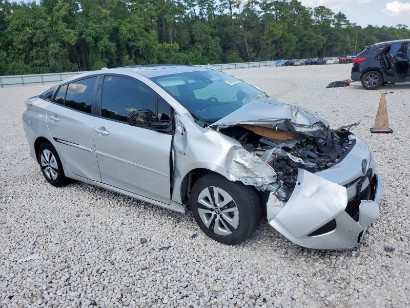 JTDKARFU6H3037634 - 2017 TOYOTA PRIUS 银色 照片 4