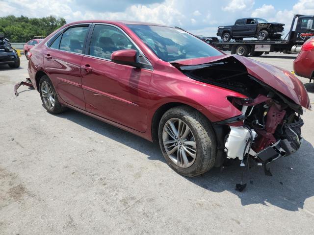 4T1BF1FK3GU598430 - 2016 TOYOTA CAMRY LE RED photo 4