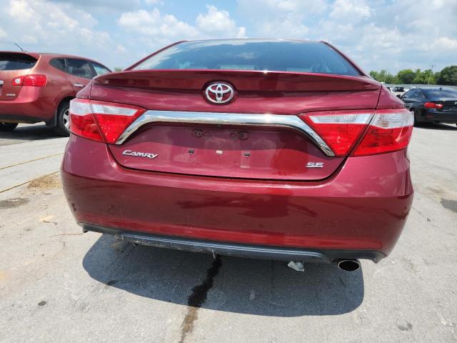 4T1BF1FK3GU598430 - 2016 TOYOTA CAMRY LE RED photo 6