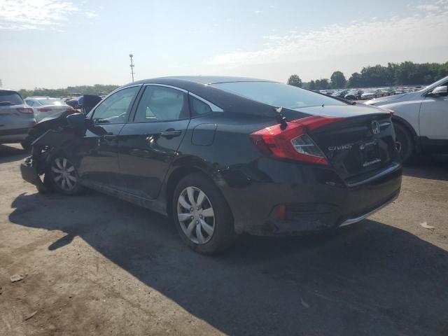 2HGFC2F65MH558650 - 2021 HONDA CIVIC LX BLACK photo 2