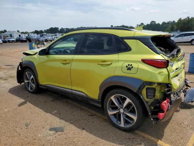 KM8K33A51KU203496 - 2019 HYUNDAI KONA LIMITED GREEN photo 2