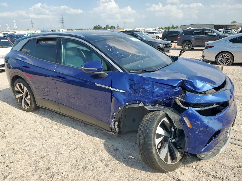 WVGUNPE28NP070331 - 2022 VOLKSWAGEN ID.4 PRO S Կապույտ լուսանկար 4