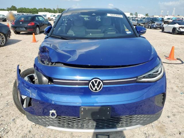 WVGUNPE28NP070331 - 2022 VOLKSWAGEN ID.4 PRO S Կապույտ լուսանկար 5