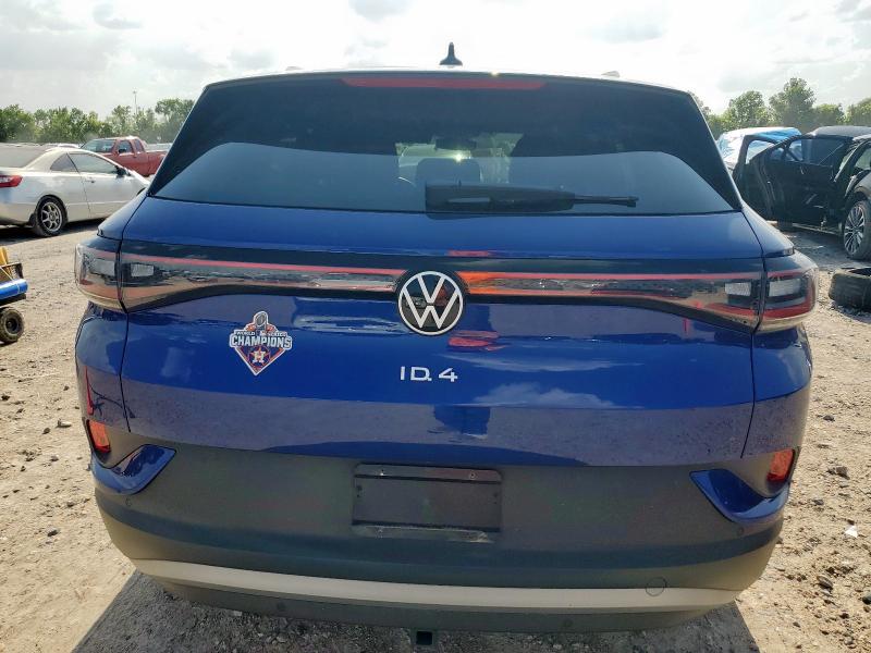 WVGUNPE28NP070331 - 2022 VOLKSWAGEN ID.4 PRO S Կապույտ լուսանկար 6
