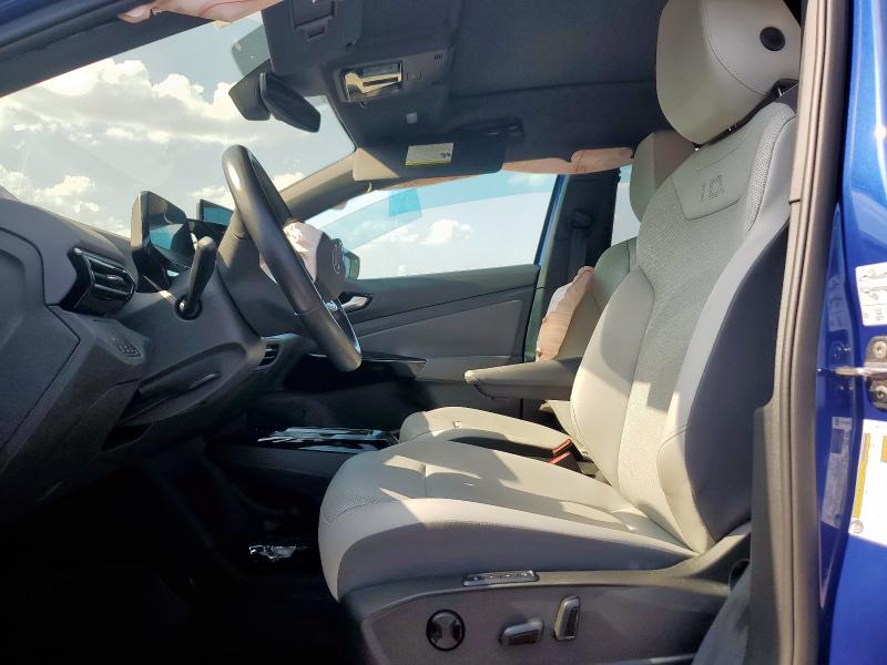 WVGUNPE28NP070331 - 2022 VOLKSWAGEN ID.4 PRO S Կապույտ լուսանկար 7