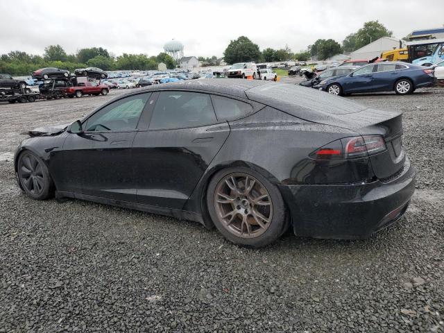 5YJSA1E52NF476405 - 2022 TESLA MODEL S 黑色 照片 2