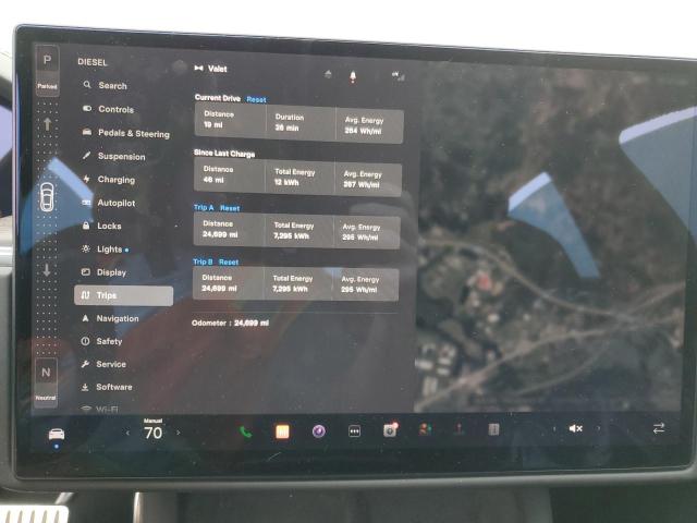5YJSA1E52NF476405 - 2022 TESLA MODEL S 黑色 照片 9