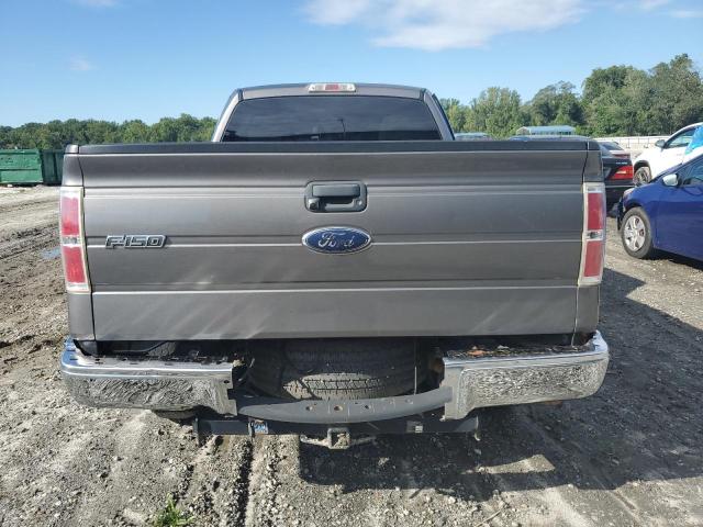 1FTEX1C82AFC98655 - 2010 FORD F150 SUPER CAB GRAY photo 6