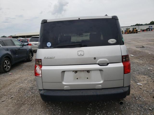 5J6YH28788L008487 - 2008 HONDA ELEMENT EX SILVER photo 6