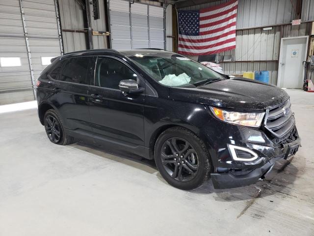 2FMPK3J8XJBB52197 - 2018 FORD EDGE SEL أسود صورة 4