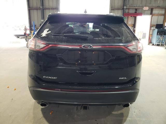 2FMPK3J8XJBB52197 - 2018 FORD EDGE SEL أسود صورة 6