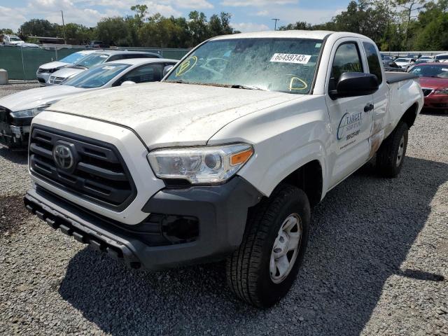 5TFRX5GN6KX160377 - 2019 TOYOTA TACOMA ACCESS CAB Ақ фото 1
