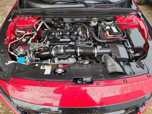 1HGCV1F32JA082896 - 2018 HONDA ACCORD SPORT RED photo 11