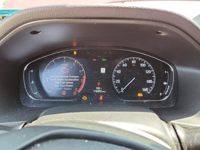 1HGCV1F32JA082896 - 2018 HONDA ACCORD SPORT RED photo 9