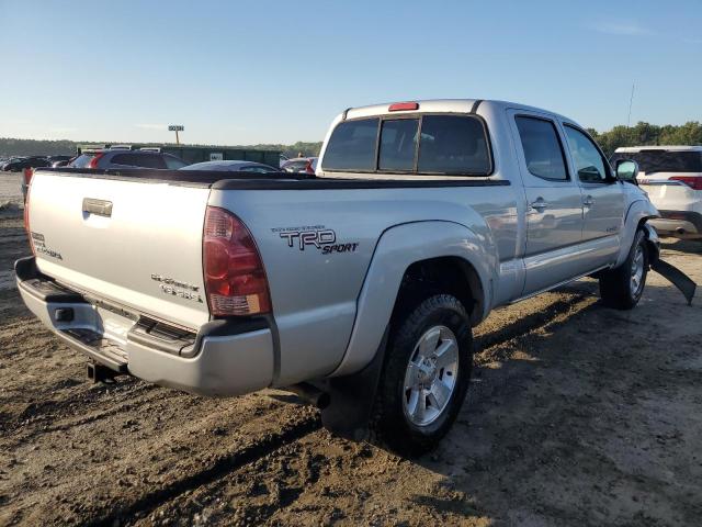 5TEKU72N75Z028657 - 2005 TOYOTA TACOMA DOUBLE CAB PRERUNNER LONG BED SILVER photo 3