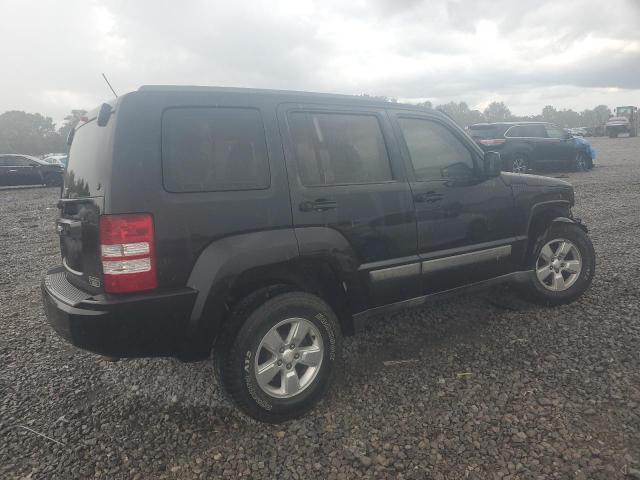 1C4PJLAK5CW122349 - 2012 JEEP LIBERTY SPORT BLACK photo 3