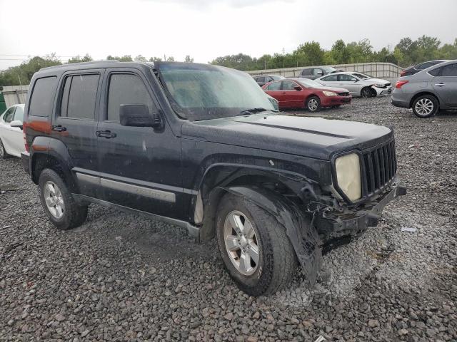 1C4PJLAK5CW122349 - 2012 JEEP LIBERTY SPORT BLACK photo 4