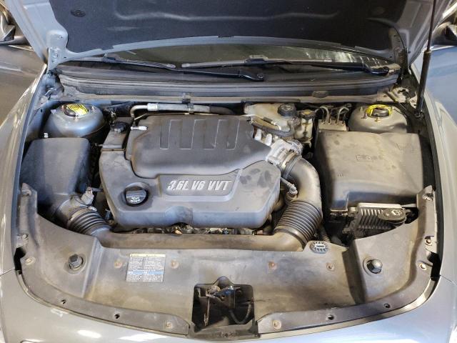 1G1ZK577184193659 - 2008 CHEVROLET MALIBU LTZ ნაცრისფერი ფოტო 11