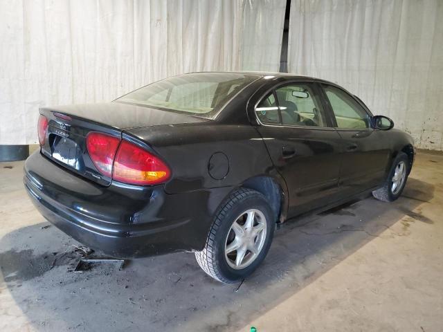 1G3NL52E9YC347503 - 2000 OLDSMOBILE ALERO GL BLACK photo 3