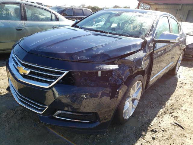 2G1105S3XK9123766 - 2019 CHEVROLET IMPALA PREMIER BLUE photo 2