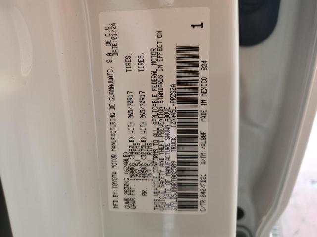 3TYLB5JN8RT002589 - 2024 TOYOTA TACOMA DOUBLE CAB WHITE photo 13