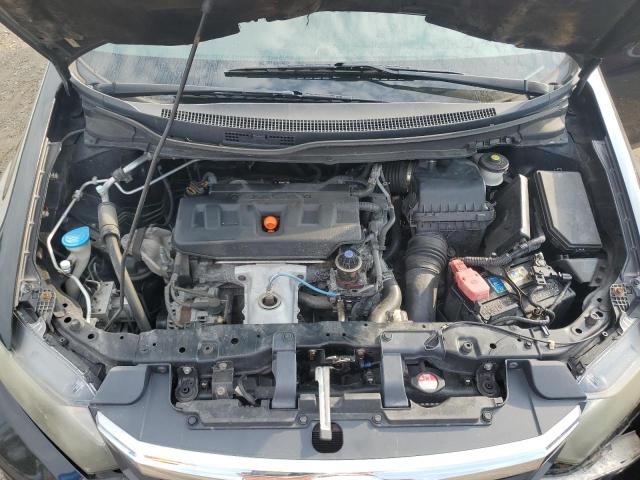 19XFB2F86CE341136 - 2012 HONDA CIVIC EX BLACK photo 11