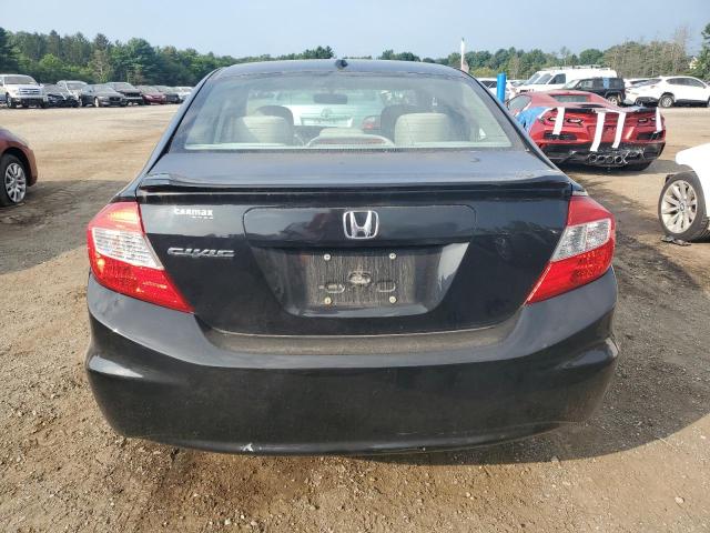 19XFB2F86CE341136 - 2012 HONDA CIVIC EX BLACK photo 6
