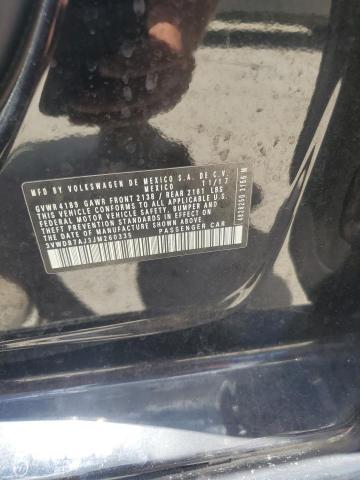 3VWDB7AJ3JM260335 - 2018 VOLKSWAGEN JETTA SE Schwarz Foto 12