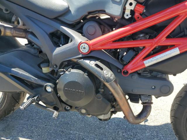 ZDM1RADN79B000735 - 2009 DUCATI MONSTER 696 RED photo 7