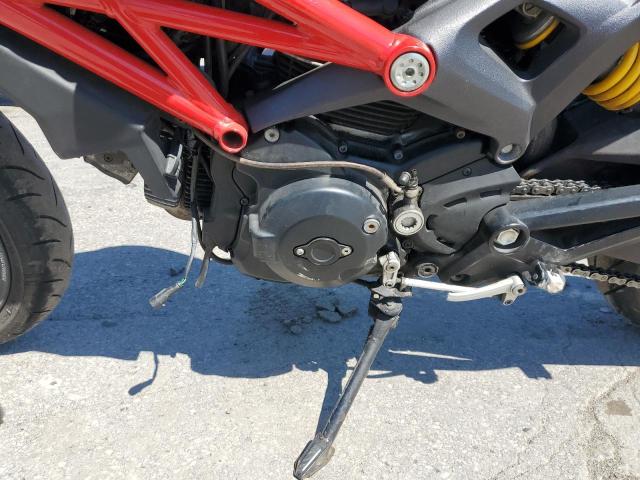 ZDM1RADN79B000735 - 2009 DUCATI MONSTER 696 RED photo 9