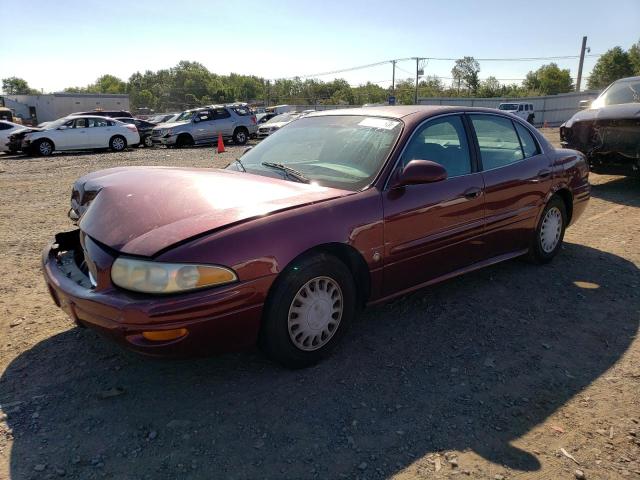 1G4HP54K224112782 - 2001 BUICK LESABRE CUSTOM MAROON photo 1