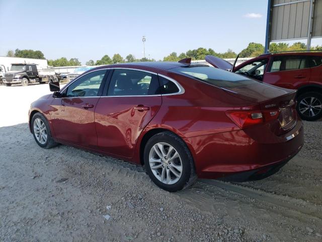 1G1ZD5ST6JF243206 - 2018 CHEVROLET MALIBU LT Қызыл фото 2