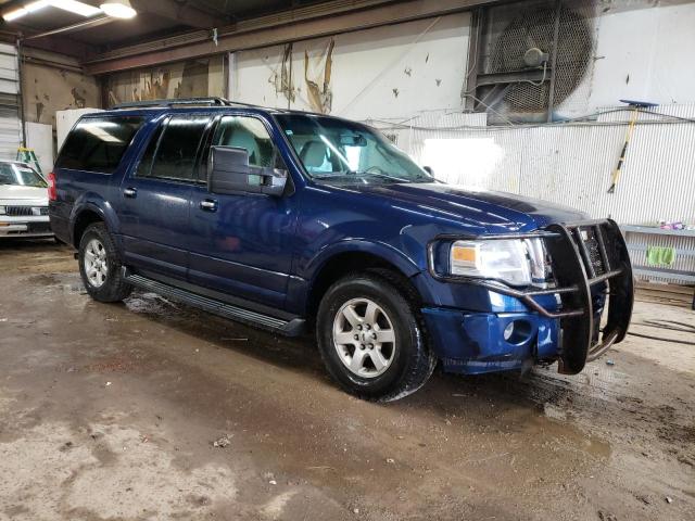 1FMFK16519LA02473 - 2009 FORD EXPEDITION EL XLT BLUE photo 4